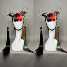Load image into Gallery viewer, CHROMA X PRIDE: MADE TO ORDER GeorginatheDollWigs Custom Styled Wig (READ DESCRIPTION FOR TURNAROUND)