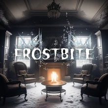 Load image into Gallery viewer, FROSTBITE Custom Colored Lace Front Wig (Large Cap, White w/Black & Grey Lo Lights Tinsel, 26 inch length) READY TO SHIP