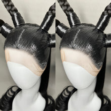 Load image into Gallery viewer, BÆPHOMET X: MADE TO ORDER GeorginatheDollWigs Custom Styled Wig (READ DESCRIPTION FOR TURNAROUND)
