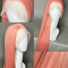 Load image into Gallery viewer, THE MERMAID CORAL Custom Colored Lace Front Wig (13x2 lace front, 65 inch length) READY TO SHIP