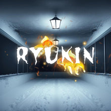 Load image into Gallery viewer, RYUKIN Custom Colored Lace Front Wig (Medium Cap, Orange Tinsel, 24 inch length) READY TO SHIP