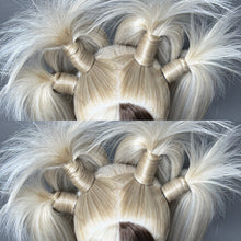 Load image into Gallery viewer, BUBBLES 2001: MADE TO ORDER GeorginatheDollWigs Custom Styled Wig (READ DESCRIPTION FOR TURNAROUND)