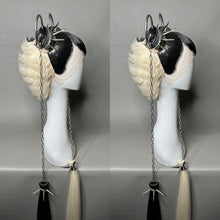 Load image into Gallery viewer, CHROMA XION: MADE TO ORDER GeorginatheDollWigs Custom Styled Wig (READ DESCRIPTION FOR TURNAROUND)