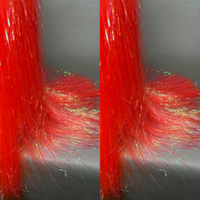 Load image into Gallery viewer, RYUKIN Custom Colored Lace Front Wig (Medium Cap, Orange Tinsel, 24 inch length) READY TO SHIP