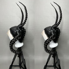 Load image into Gallery viewer, THE BAPHOMET: MADE TO ORDER GeorginatheDollWigs Custom Styled Wig (READ DESCRIPTION FOR TURNAROUND)