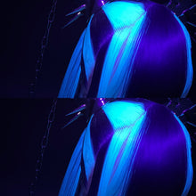 Load image into Gallery viewer, CHROMA X NIKKO: MADE TO ORDER GeorginatheDollWigs Custom Styled Wig (READ DESCRIPTION FOR TURNAROUND)