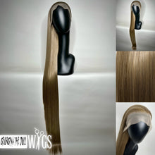 Load image into Gallery viewer, ANTIQUE Custom Colored Lace Front Wig (Large Cap, 13x4 lace front, 50 inch length) READY TO SHIP