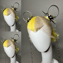 Load image into Gallery viewer, CHROMA XION: MADE TO ORDER GeorginatheDollWigs Custom Styled Wig (READ DESCRIPTION FOR TURNAROUND)