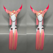 Load image into Gallery viewer, DUVALÍN THE DIABLO: MADE TO ORDER GeorginatheDollWigs Custom Styled Wig (READ DESCRIPTION FOR TURNAROUND)