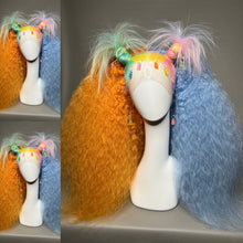 Load image into Gallery viewer, HARIBO PUNK: MADE TO ORDER GeorginatheDollWigs Custom Styled Wig (READ DESCRIPTION FOR TURNAROUND)