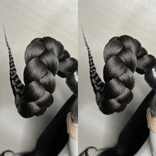 Load image into Gallery viewer, BÆPHOMET X: MADE TO ORDER GeorginatheDollWigs Custom Styled Wig (READ DESCRIPTION FOR TURNAROUND)