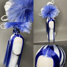 Load image into Gallery viewer, MIDNIGHT HYPNO: MADE TO ORDER GeorginatheDollWigs Custom Styled Wig (READ DESCRIPTION FOR TURNAROUND)