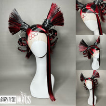 Load image into Gallery viewer, SPOOKY BRAT: MADE TO ORDER GeorginatheDollWigs Custom Styled Wig (READ DESCRIPTION FOR TURNAROUND)