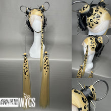 Load image into Gallery viewer, CHEETAH XION: MADE TO ORDER GeorginatheDollWigs Custom Styled Wig (READ DESCRIPTION FOR TURNAROUND)