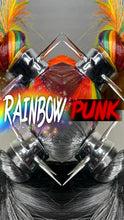 Load image into Gallery viewer, RAINBOW PUNK: MADE TO ORDER GeorginatheDollWigs Custom Styled Wig (READ DESCRIPTION FOR TURNAROUND)