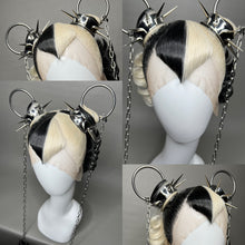 Load image into Gallery viewer, CHROMA XION: MADE TO ORDER GeorginatheDollWigs Custom Styled Wig (READ DESCRIPTION FOR TURNAROUND)