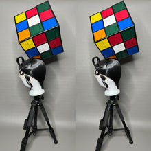 Load image into Gallery viewer, RUBIK THE CUBE: MADE TO ORDER GeorginatheDollWigs Custom Styled Wig (READ DESCRIPTION FOR TURNAROUND)