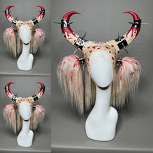Load image into Gallery viewer, DARK POP: MADE TO ORDER GeorginatheDollWigs Custom Styled Wig (READ DESCRIPTION FOR TURNAROUND)