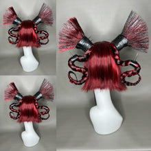 Load image into Gallery viewer, SPOOKY BRAT: MADE TO ORDER GeorginatheDollWigs Custom Styled Wig (READ DESCRIPTION FOR TURNAROUND)