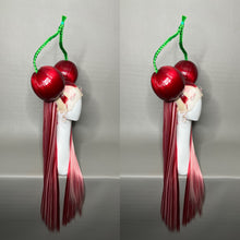 Load image into Gallery viewer, CHERRYBOMB: MADE TO ORDER GeorginatheDollWigs Custom Styled Wig (READ DESCRIPTION FOR TURNAROUND)
