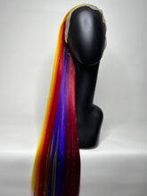 Load image into Gallery viewer, RAINBOW ROAD Custom Colored Lace Front Wig (Large Cap, 13x4 lace front, 45 inch length) READY TO SHIP