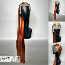 Load image into Gallery viewer, KIESHA Custom Colored Lace Front Wig (Large Cap, 13x4 lace front, 40 inch length) READY TO SHIP