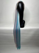 Load image into Gallery viewer, TRANS MAGIC Custom Colored Lace Front Wig (Large Cap, 13x4 lace front, 45 inch length) READY TO SHIP