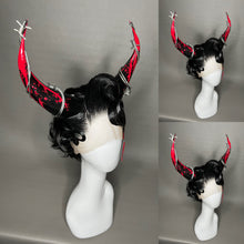 Load image into Gallery viewer, DEVIL’S ADVOCATE: MADE TO ORDER GeorginatheDollWigs Custom Styled Wig (READ DESCRIPTION FOR TURNAROUND)