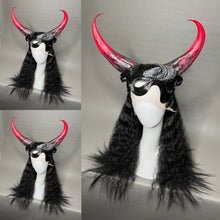 Load image into Gallery viewer, EVIL DISCIPLE: MADE TO ORDER GeorginatheDollWigs Custom Styled Wig (READ DESCRIPTION FOR TURNAROUND)