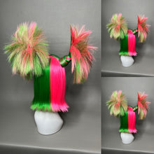 Load image into Gallery viewer, DÆ PUNK: MADE TO ORDER GeorginatheDollWigs Custom Styled Wig (READ DESCRIPTION FOR TURNAROUND)