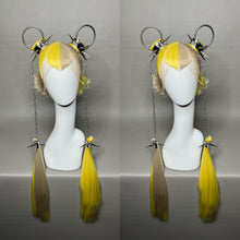 Load image into Gallery viewer, CHROMA XION: MADE TO ORDER GeorginatheDollWigs Custom Styled Wig (READ DESCRIPTION FOR TURNAROUND)