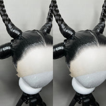 Load image into Gallery viewer, THE BAPHOMET: MADE TO ORDER GeorginatheDollWigs Custom Styled Wig (READ DESCRIPTION FOR TURNAROUND)