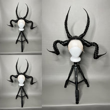 Load image into Gallery viewer, THE BAPHOMET: MADE TO ORDER GeorginatheDollWigs Custom Styled Wig (READ DESCRIPTION FOR TURNAROUND)