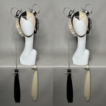 Load image into Gallery viewer, CHROMA XION: MADE TO ORDER GeorginatheDollWigs Custom Styled Wig (READ DESCRIPTION FOR TURNAROUND)