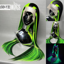 Load image into Gallery viewer, BEETLEJUICE Custom Colored Lace Front Wig (Large Cap, 26 inch length) READY TO SHIP BEETLEJUICE