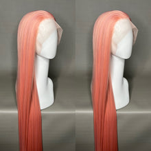 Load image into Gallery viewer, THE MERMAID CORAL Custom Colored Lace Front Wig (13x2 lace front, 65 inch length) READY TO SHIP