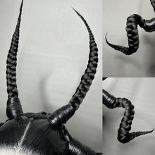 Load image into Gallery viewer, THE BAPHOMET: MADE TO ORDER GeorginatheDollWigs Custom Styled Wig (READ DESCRIPTION FOR TURNAROUND)