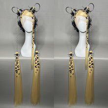 Load image into Gallery viewer, CHEETAH XION: MADE TO ORDER GeorginatheDollWigs Custom Styled Wig (READ DESCRIPTION FOR TURNAROUND)