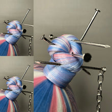 Load image into Gallery viewer, NAIl XION: MADE TO ORDER GeorginatheDollWigs Custom Styled Wig (READ DESCRIPTION FOR TURNAROUND)