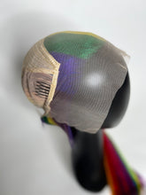 Load image into Gallery viewer, RAINBOW ROAD Custom Colored Lace Front Wig (Large Cap, 13x4 lace front, 45 inch length) READY TO SHIP