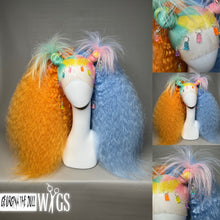 Load image into Gallery viewer, HARIBO PUNK: MADE TO ORDER GeorginatheDollWigs Custom Styled Wig (READ DESCRIPTION FOR TURNAROUND)