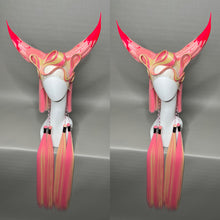 Load image into Gallery viewer, DUVALÍN THE DIABLO: MADE TO ORDER GeorginatheDollWigs Custom Styled Wig (READ DESCRIPTION FOR TURNAROUND)