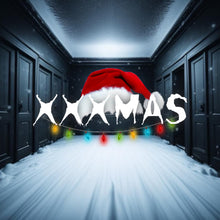 Load image into Gallery viewer, XXXMAS Custom Colored Lace Front Wig (Large Cap, Red w/Green Hi Lights, 40 inch length) READY TO SHIP