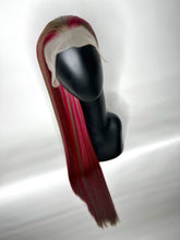 Load image into Gallery viewer, RED VELVET Custom Colored Lace Front Wig (Large Cap, 13x4 lace front, 40 inch length) READY TO SHIP