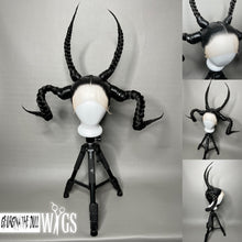 Load image into Gallery viewer, THE BAPHOMET: MADE TO ORDER GeorginatheDollWigs Custom Styled Wig (READ DESCRIPTION FOR TURNAROUND)