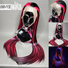 Load image into Gallery viewer, SCARY SWEET Custom Colored Lace Front Wig (Large Cap, 26 inch length) READY TO SHIP