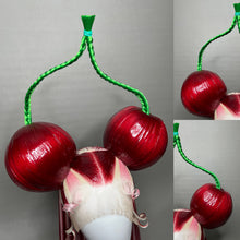 Load image into Gallery viewer, CHERRYBOMB: MADE TO ORDER GeorginatheDollWigs Custom Styled Wig (READ DESCRIPTION FOR TURNAROUND)