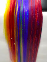 Load image into Gallery viewer, RAINBOW ROAD Custom Colored Lace Front Wig (Large Cap, 13x4 lace front, 45 inch length) READY TO SHIP