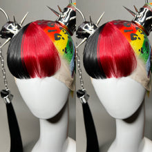 Load image into Gallery viewer, CHROMA X PRIDE: MADE TO ORDER GeorginatheDollWigs Custom Styled Wig (READ DESCRIPTION FOR TURNAROUND)