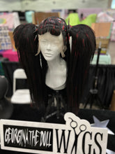 Load image into Gallery viewer, KILL THIS LOVE: MADE TO ORDER GeorginatheDollWigs Custom Styled Wig (READ DESCRIPTION FOR TURNAROUND)